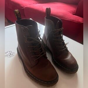 Brown Dr. martens
